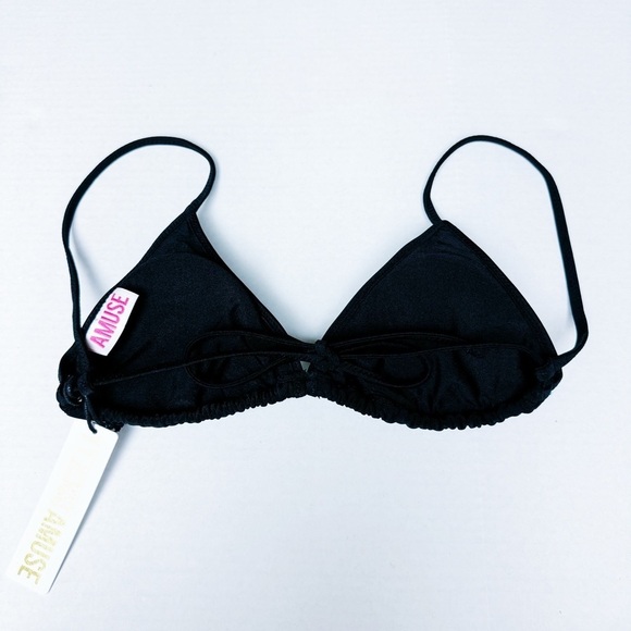 Amuse Society - Black Studded Bikini Top - Picture 3 of 3